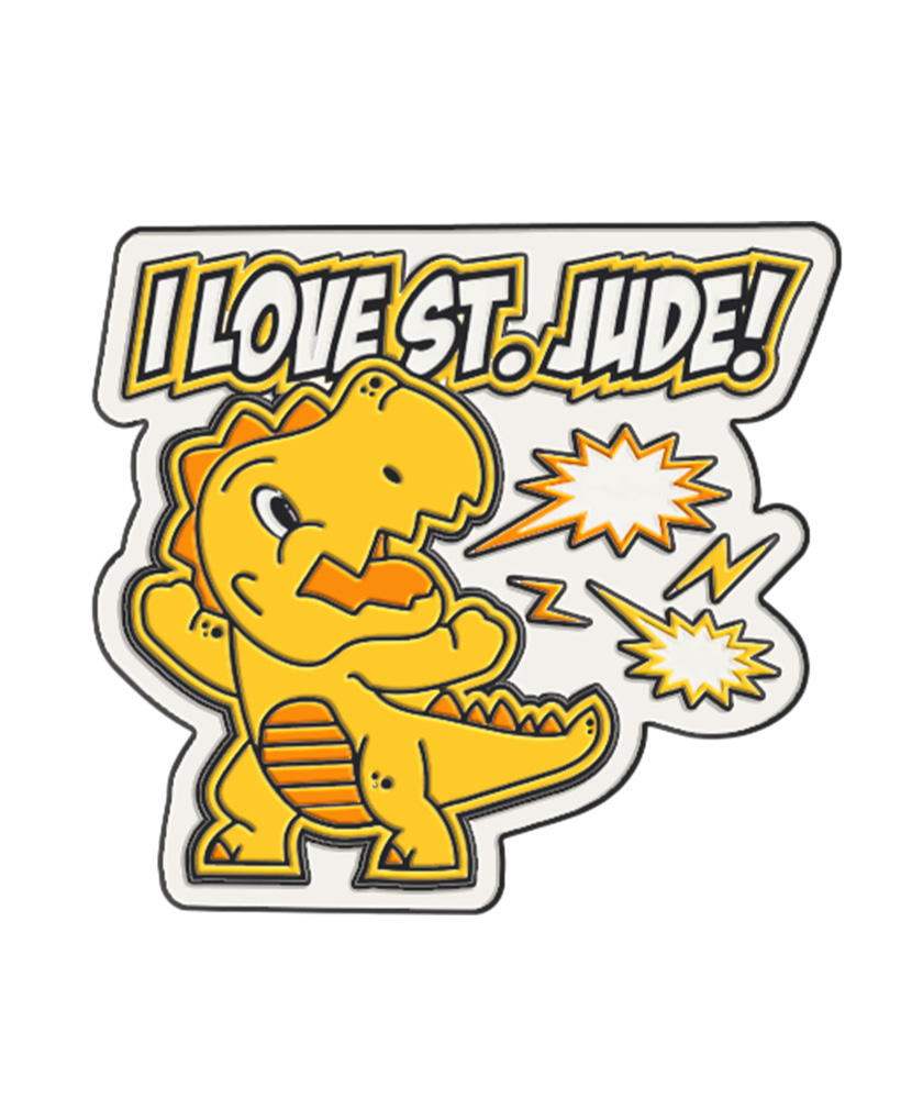 Primary image Patient Art Dino Enamel Pin - Tayde